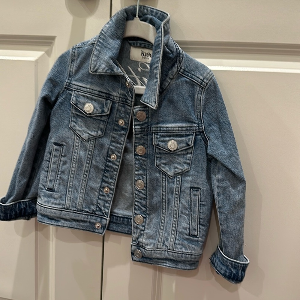 Kith toddler denim jacket